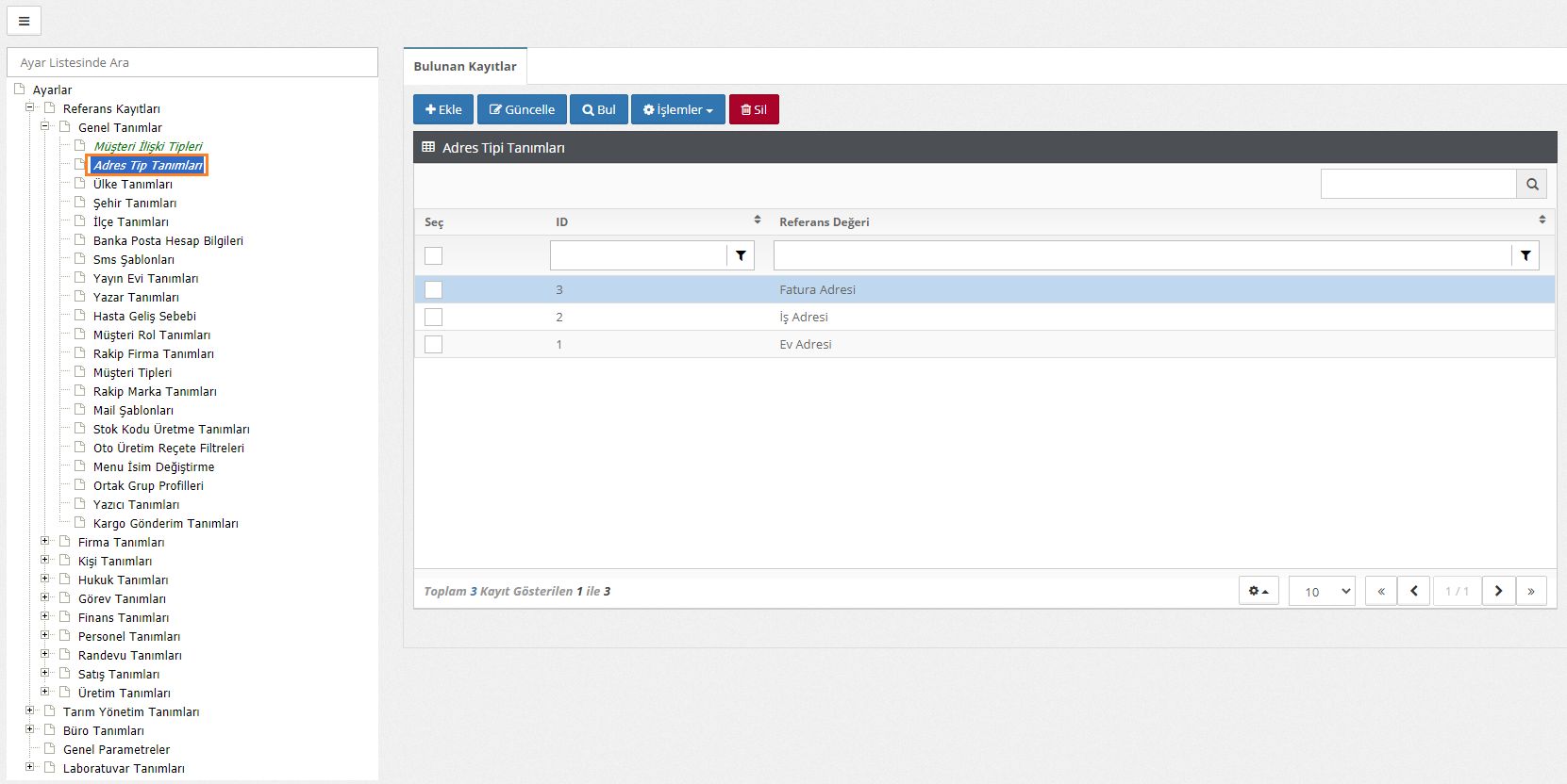 Genel Tanım Ayarları Nasıl Yapılır